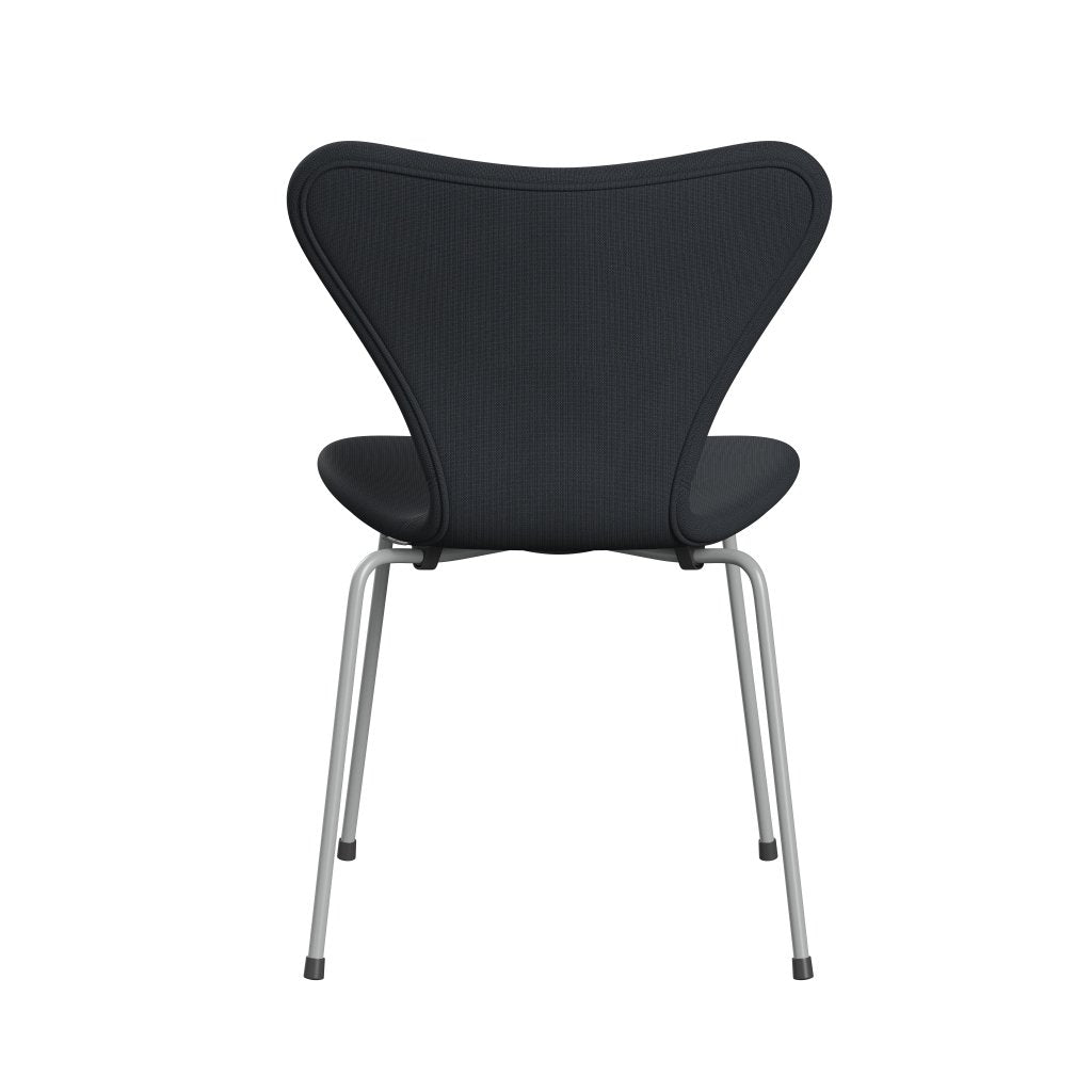 Fritz Hansen 3107 Židle plné čalounění, devět šedá/sláva šedá (F60003)