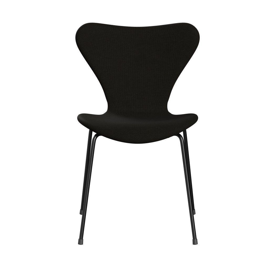 Fritz Hansen 3107 Chair Full Upholstery, Black/Fame Dark