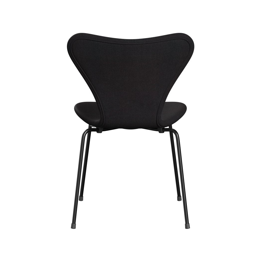 Fritz Hansen 3107 židle plné čalounění, Black/Sunniva 2 Black (SV683)