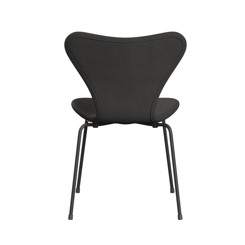 Fritz Hansen 3107 židle plné čalounění, teplý grafit/sláva Brown (F61060)