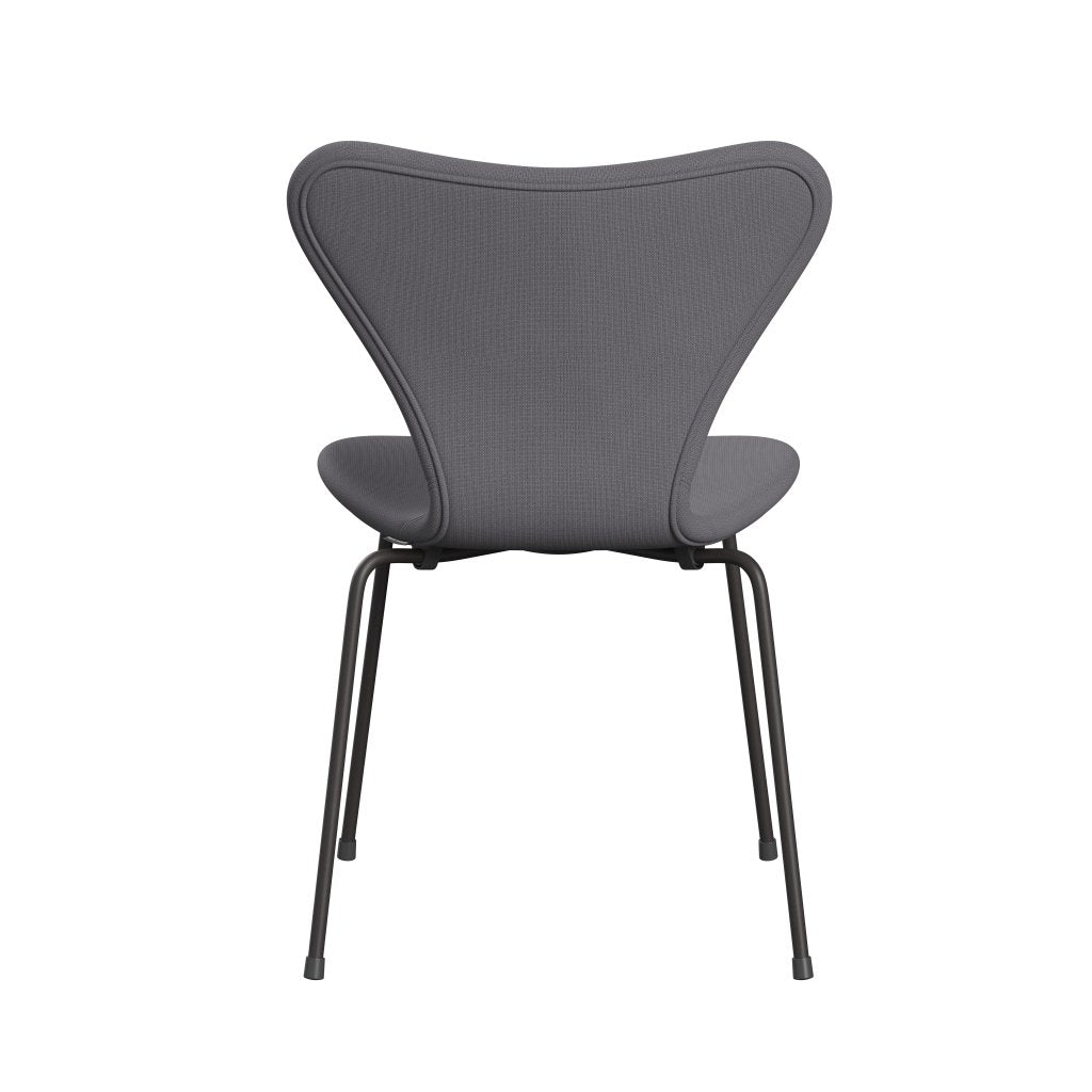 Fritz Hansen 3107 židle plné čalounění, teplý grafit/sláva šedá (F60078)