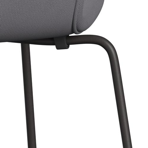 Fritz Hansen 3107 Chair Full Upholstery, Warm Graphite/Fame Grey (F60078)