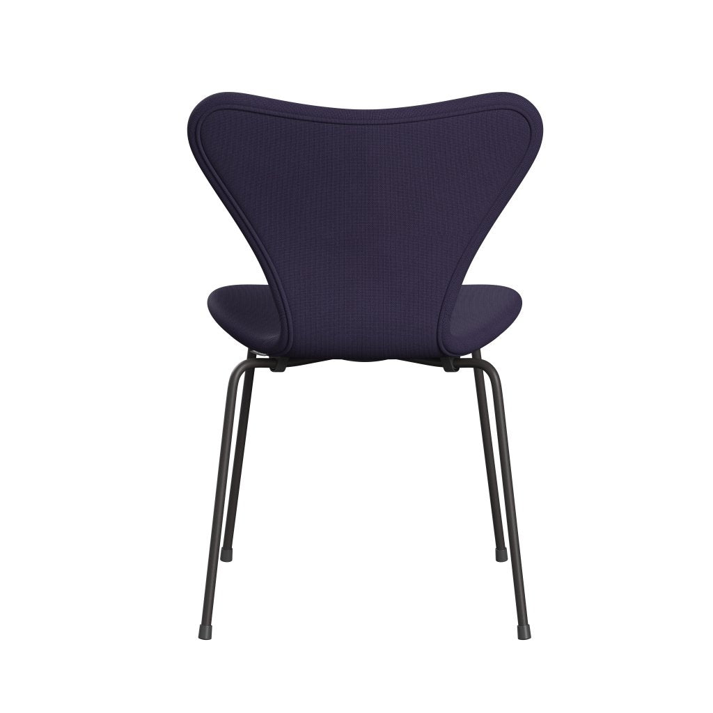 Fritz Hansen 3107 Chair Full Upholstery, Warm Graphite/Fame Violet Dark