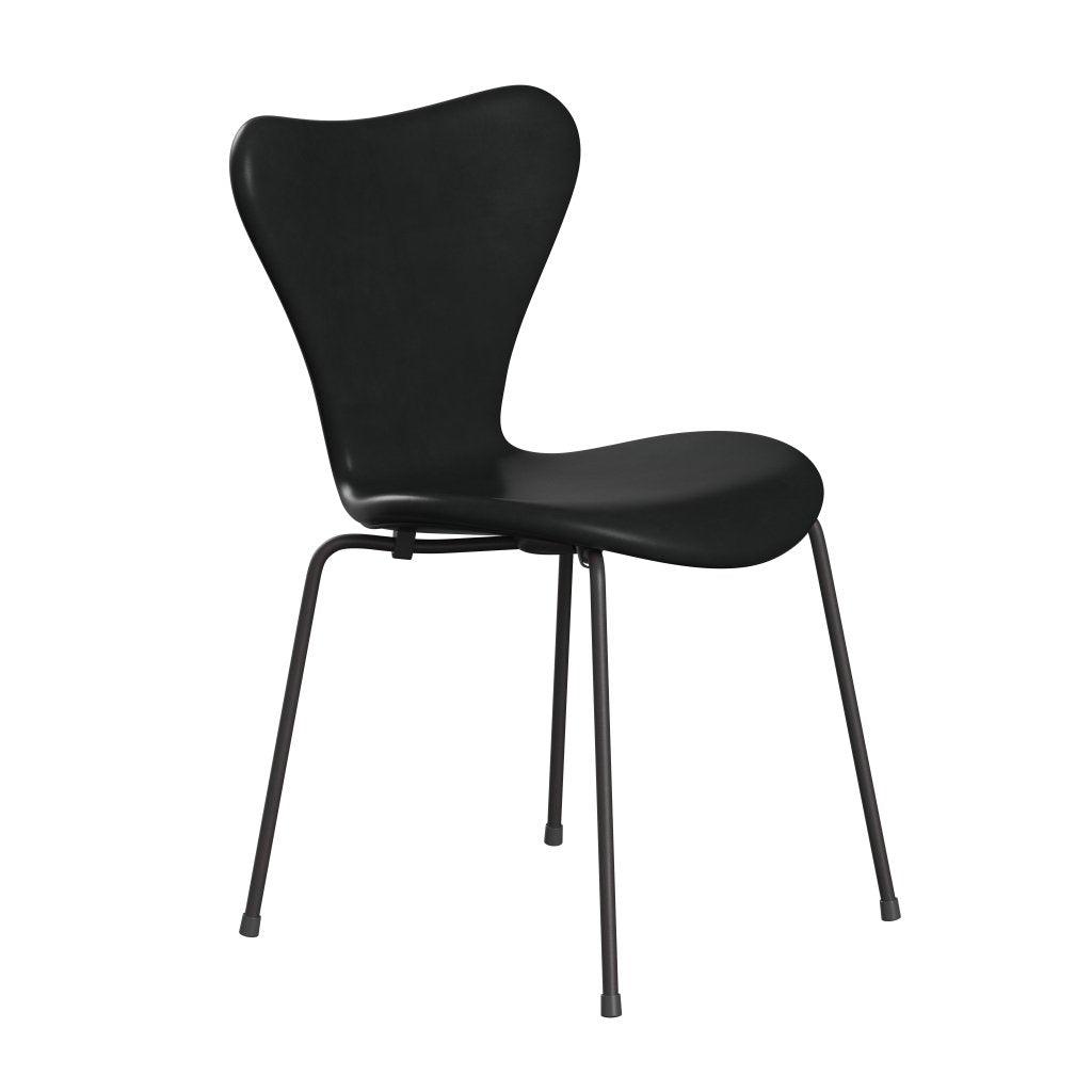 Fritz Hansen 3107 Chair Full Upholstery, Warm Graphite/Grace Black