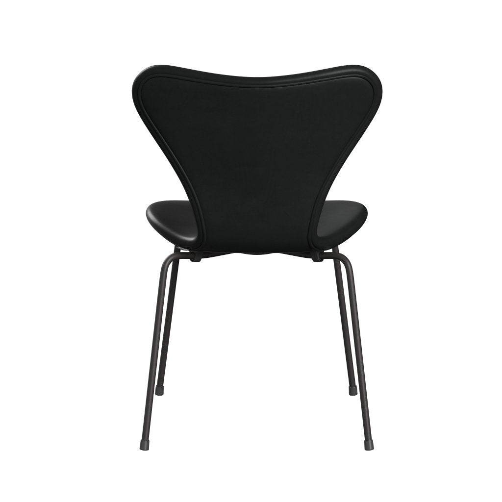 Fritz Hansen 3107 Chair Full Upholstery, Warm Graphite/Grace Black