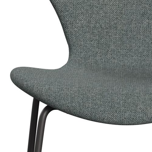 Fritz Hansen 3107 Chair Full Upholstery, Warm Graphite/Hallingdal Grey