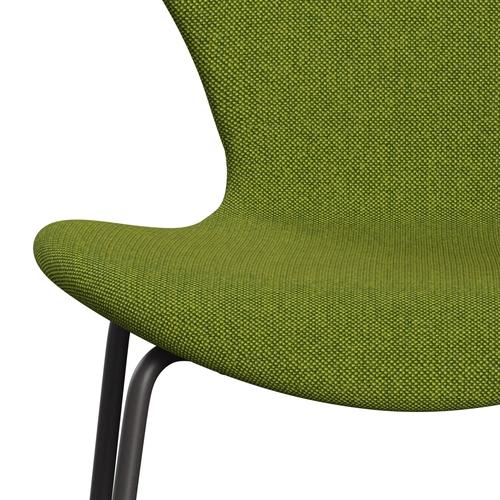 Fritz Hansen 3107 Chair Full Upholstery, Warm Graphite/Hallingdal Green