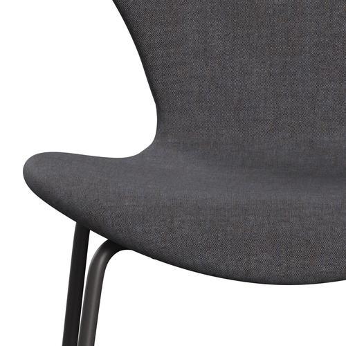 Fritz Hansen 3107 Chair Full Upholstery, Warm Graphite/Remix Dark Grey (Rem266)