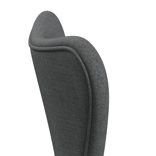 Fritz Hansen 3107 Chair Full Upholstery, Warm Graphite/Remix Grey (Rem143)