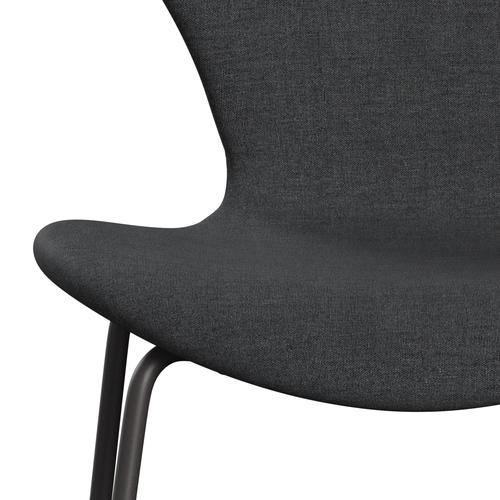 Fritz Hansen 3107 Chair Full Upholstery, Warm Graphite/Remix Slate