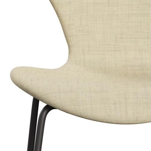 Fritz Hansen 3107 Chair Full Upholstery, Warm Graphite/Remix Wool White