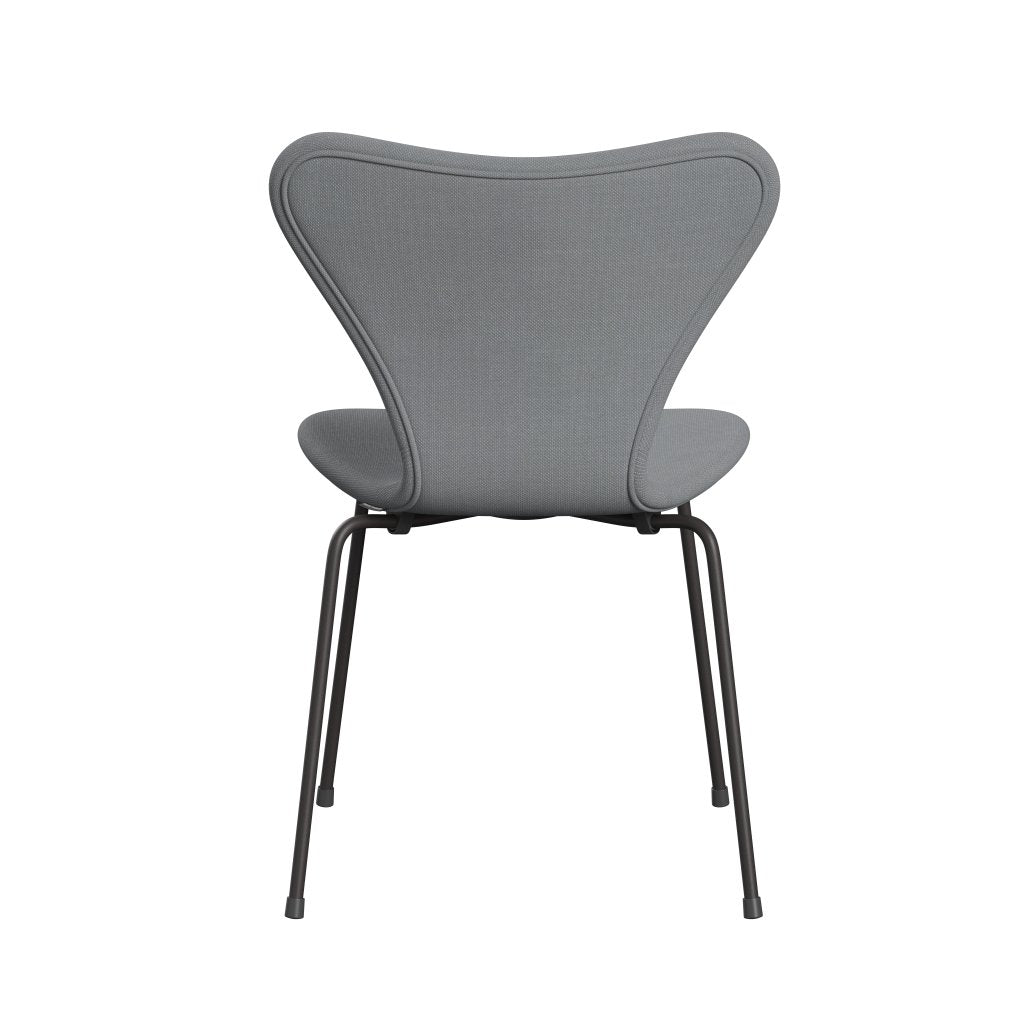 Fritz Hansen 3107 Židle plné čalounění, teplý grafit/Steelcut Light Grey