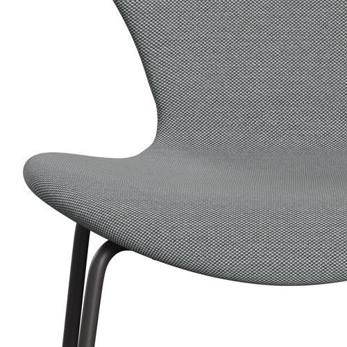 Fritz Hansen 3107 Židle plné čalounění, teplé grafitové/Steelcut trio šedé