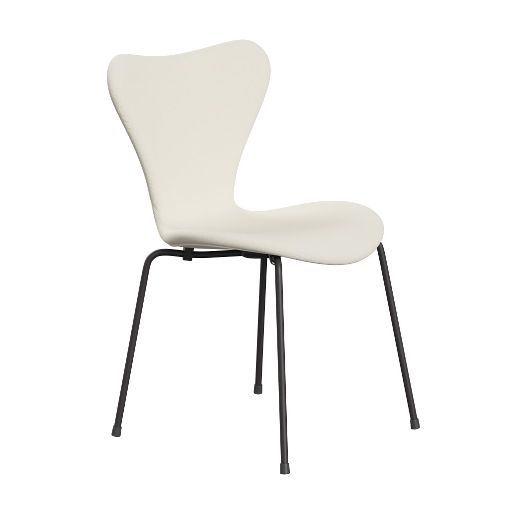 Fritz Hansen 3107 židle plné čalounění, teplý grafit/sunniva 2 crème