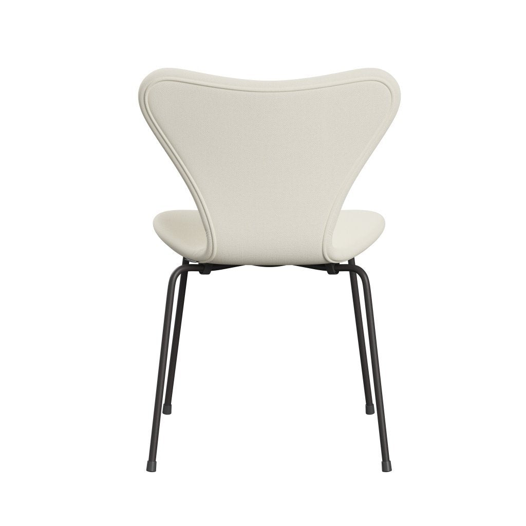 Fritz Hansen 3107 židle plné čalounění, teplý grafit/sunniva 2 crème