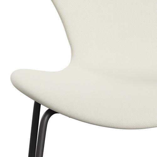 Fritz Hansen 3107 židle plné čalounění, teplý grafit/sunniva 2 crème