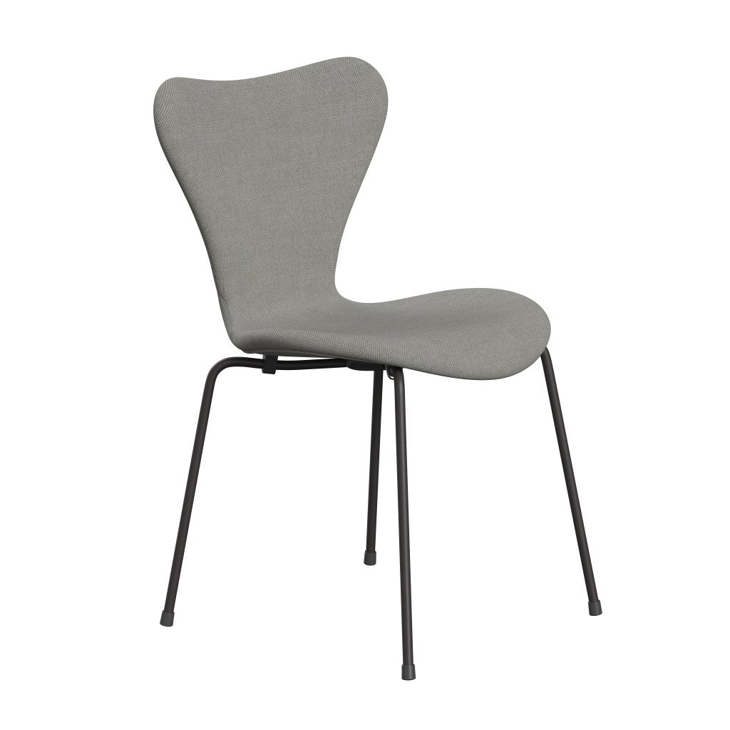 Fritz Hansen 3107 Chair Full Upholstery, Warm Graphite/Sunniva 2 Sand/Light Grey