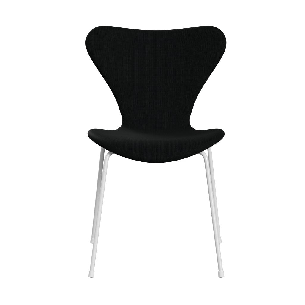 Fritz Hansen 3107 Chair Full Upholstery, White/Fame Black