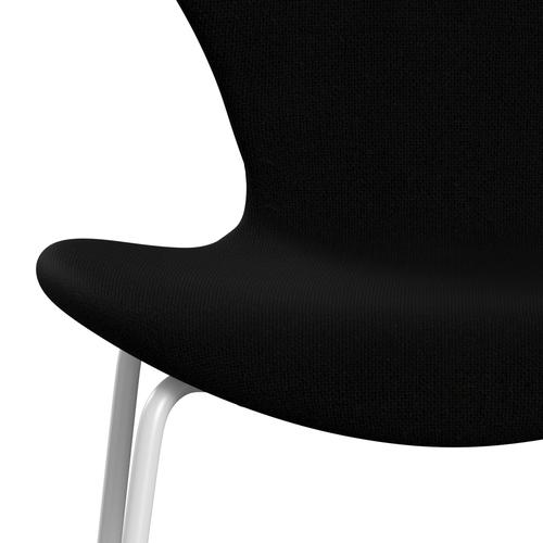 Fritz Hansen 3107 Chair Full Upholstery, White/Hallingdal Black