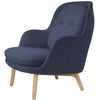 Fritz Hansen Pá Lounge Chair Wood, Rime Iris