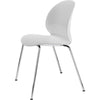 Fritz Hansen N02 Recycle Chair Chromed Steel 4 Legged, off White