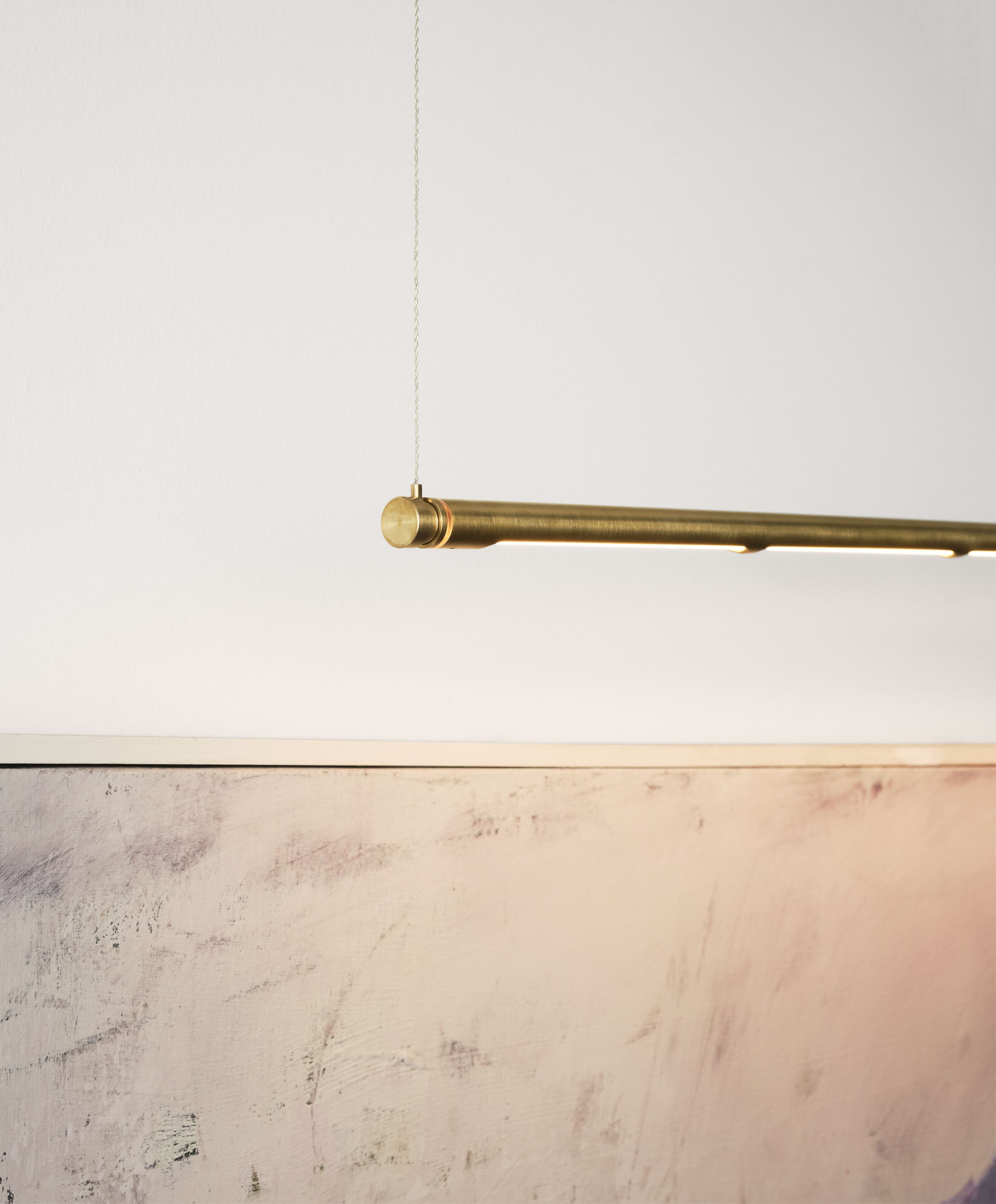 Fritz Hansen Oneline Pendant Lamp, Brass