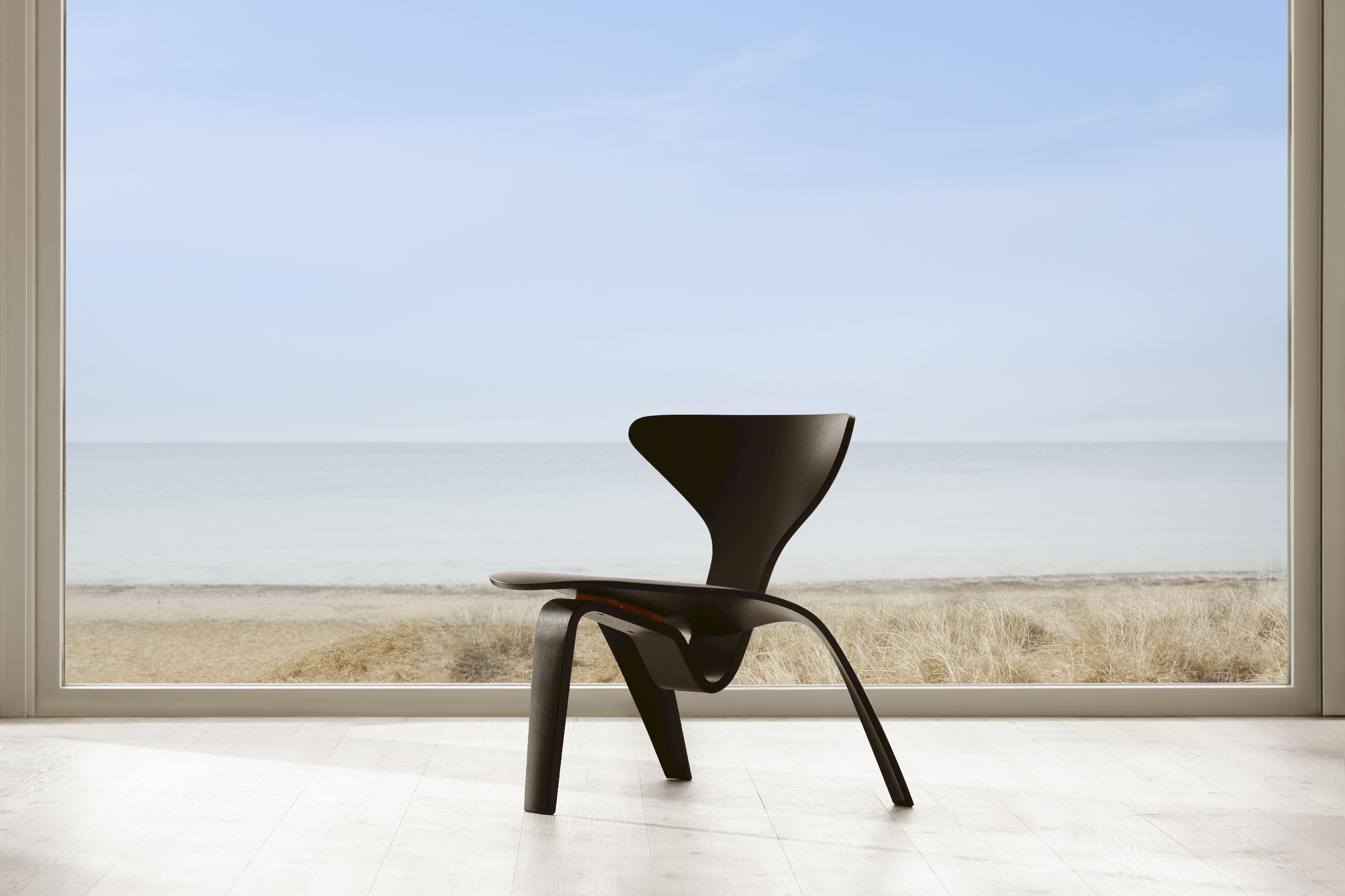 Fritz Hansen Pk0 A Lounge Chair, černá