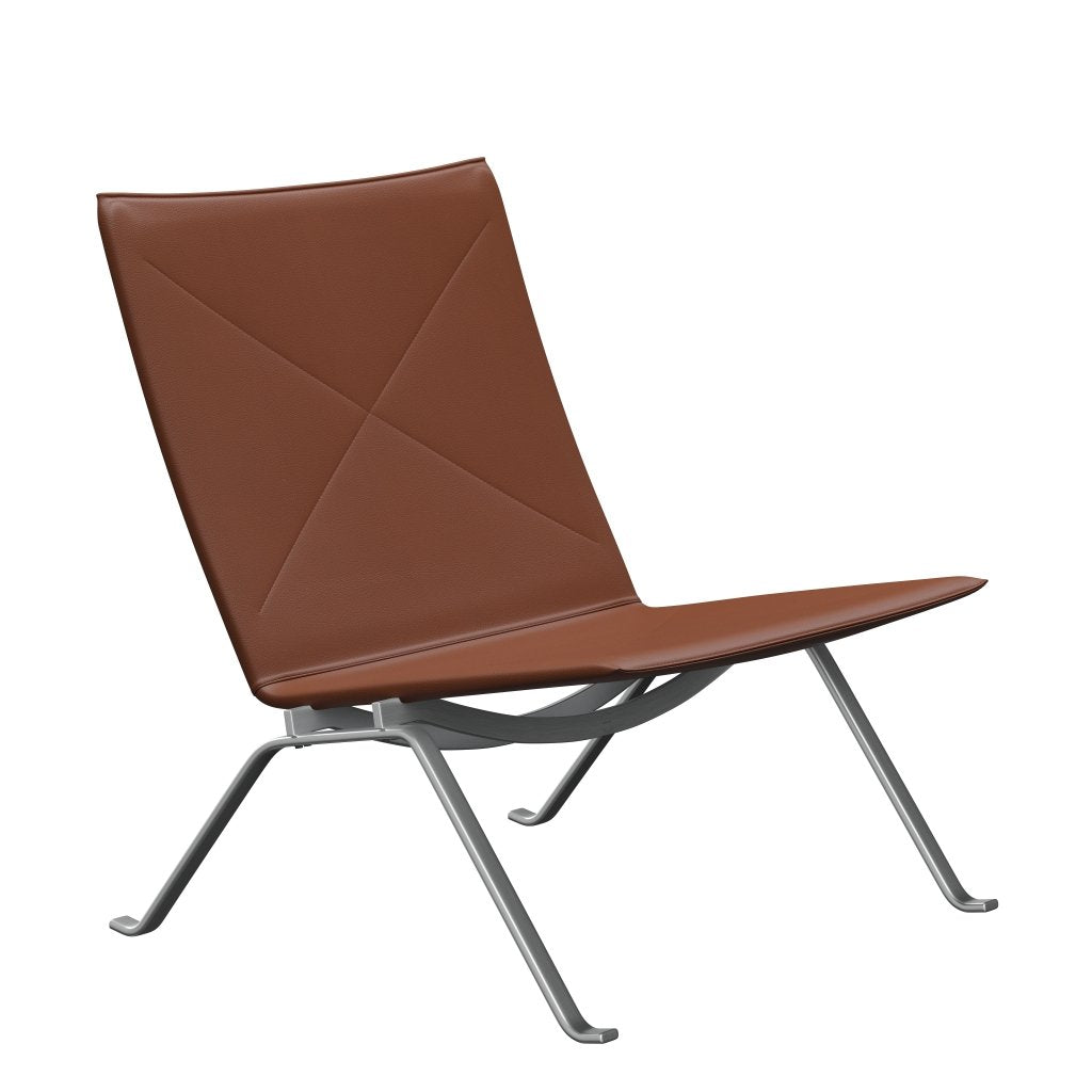 Fritz Hansen PK22 Lounge Chair, Aura Cognac