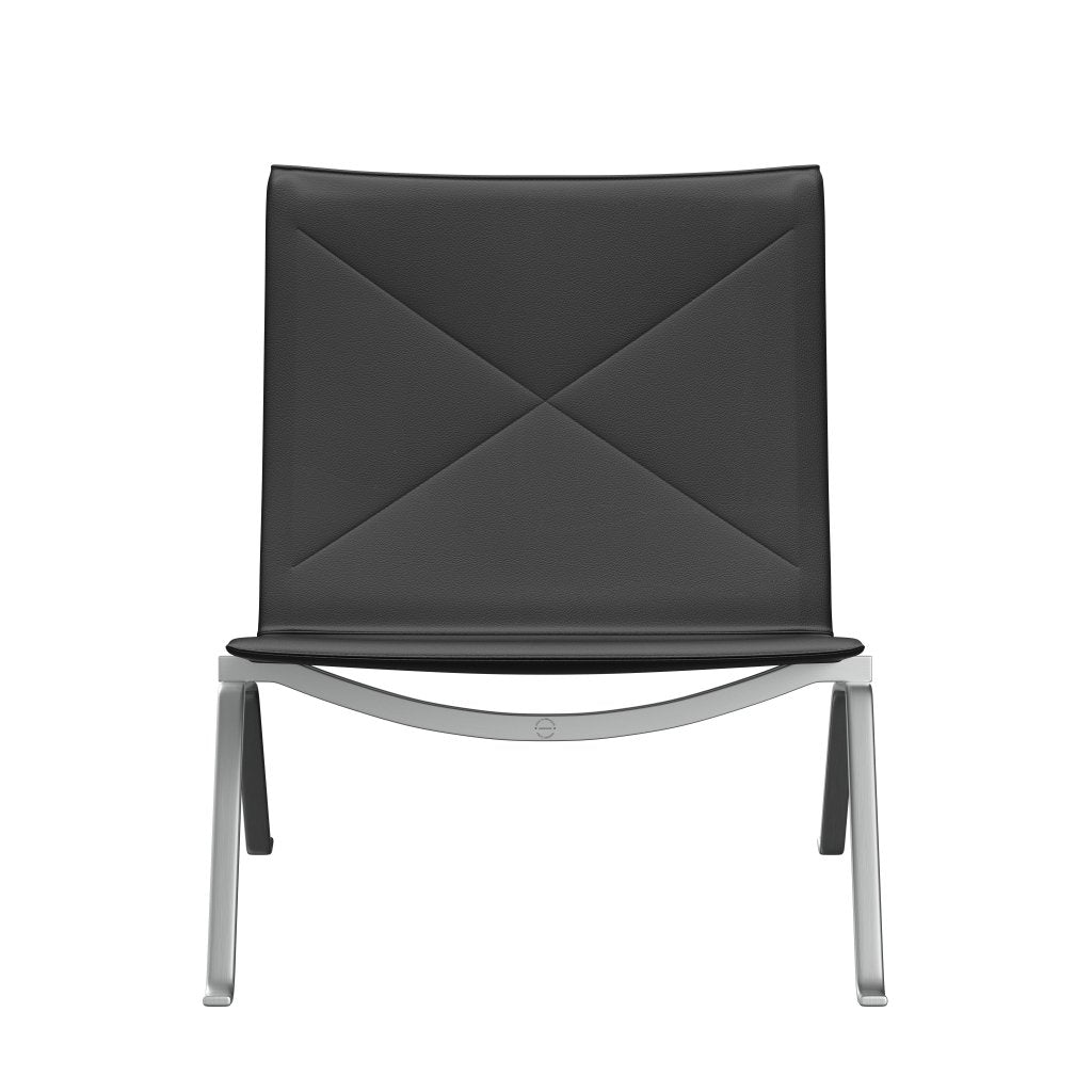 Fritz Hansen PK22 Lounge Chair, Aura Black