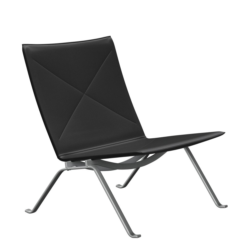 Fritz Hansen Pk22 Lounge Chair, Aura Black