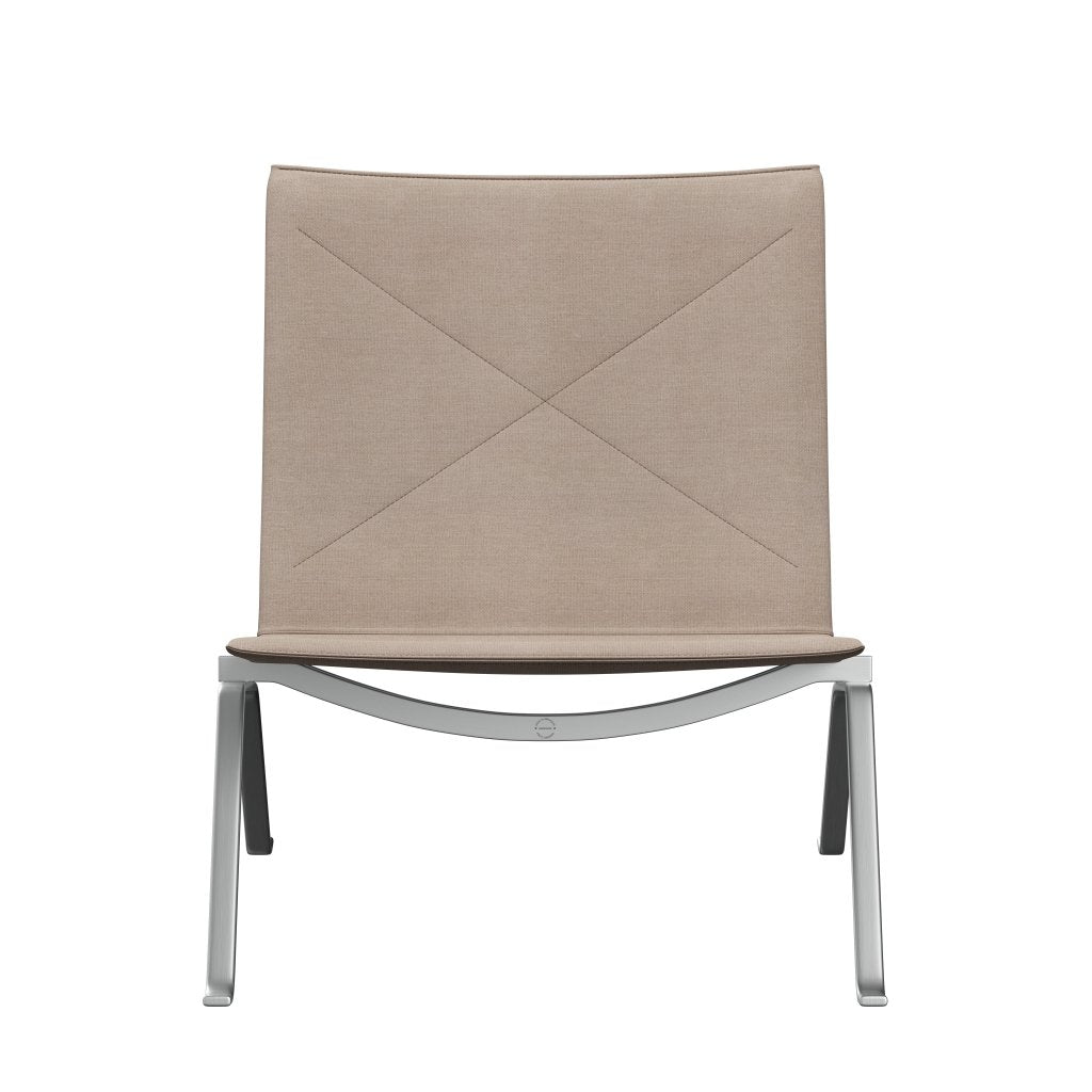 Fritz Hansen Pk22 Lounge Chair, Canvas Canvas Nature