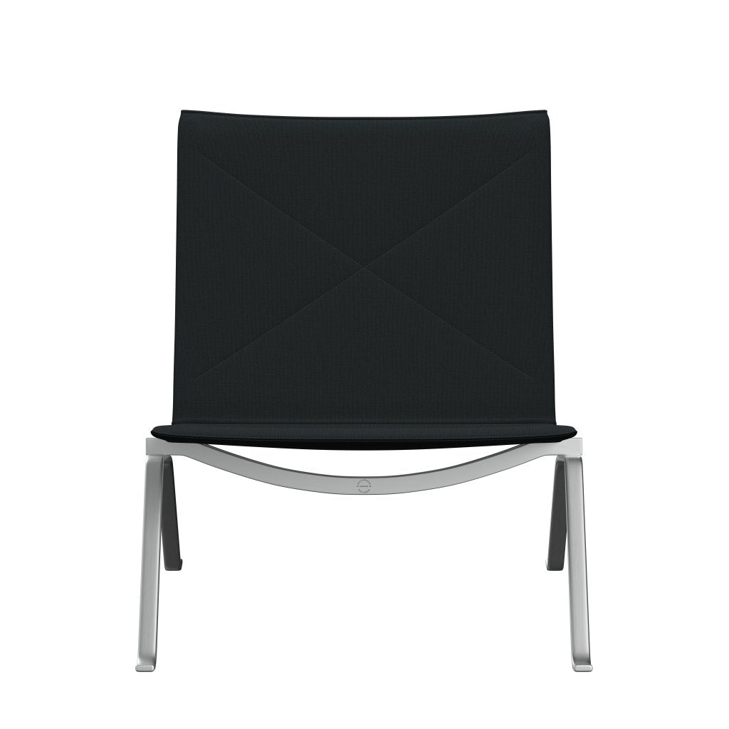 Fritz Hansen Pk22 Lounge Chair, Canvas Black