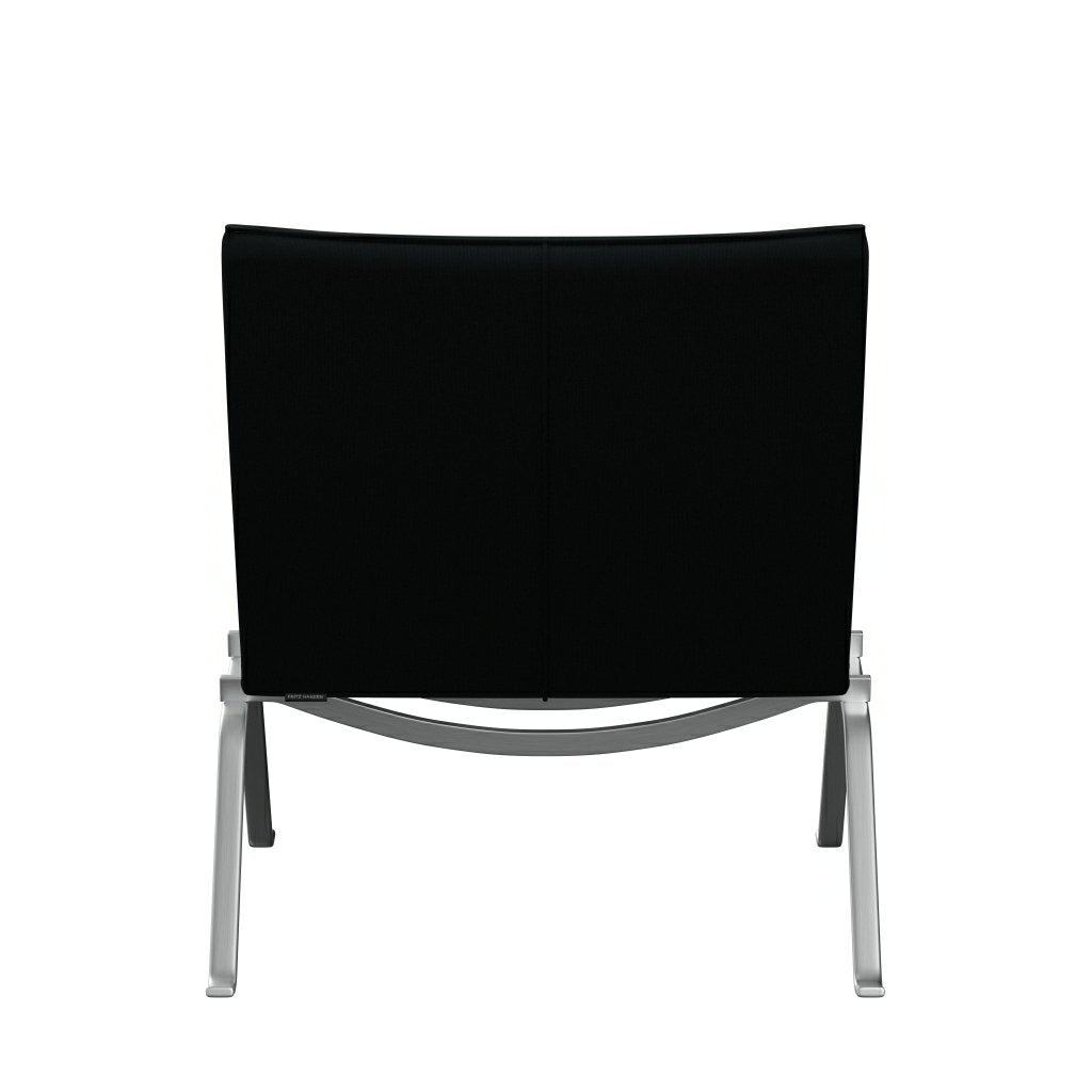 Fritz Hansen PK22 Lounge Chair, Canvas Black