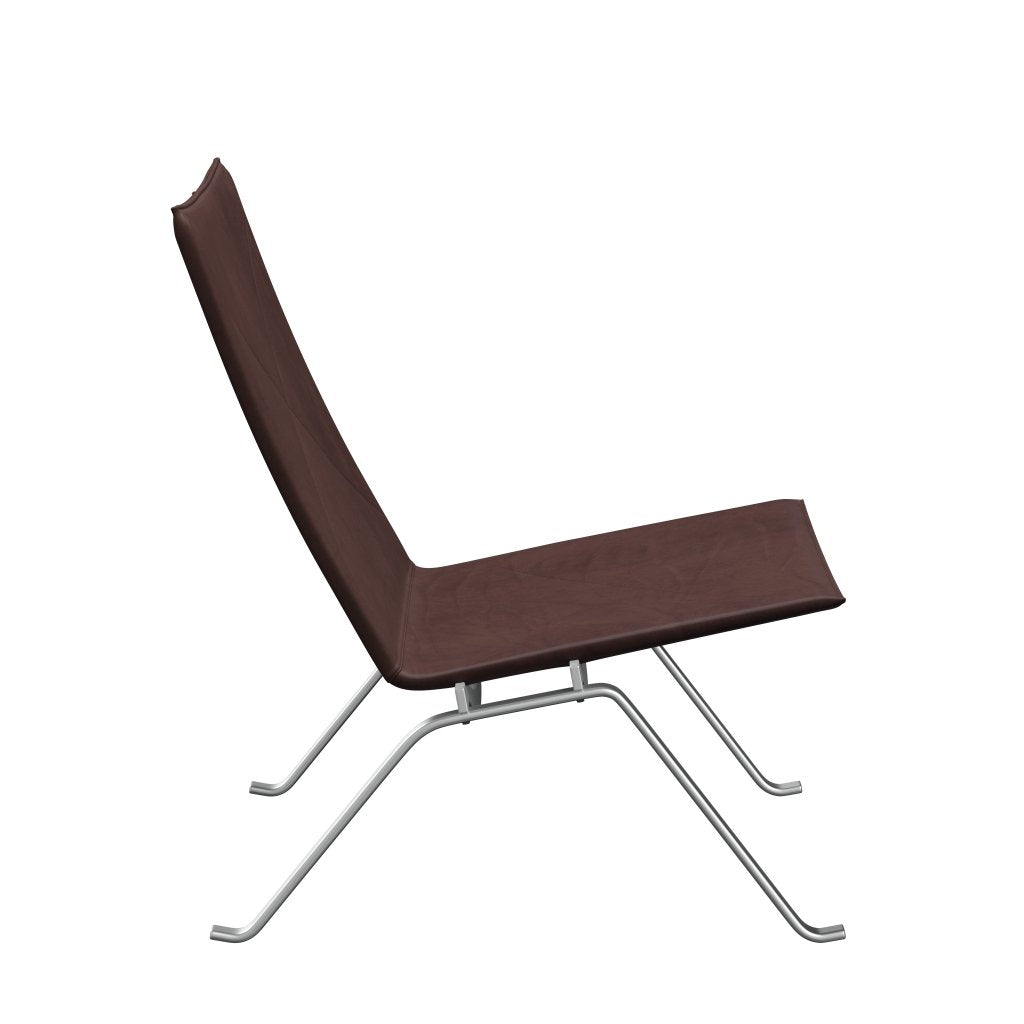 Fritz Hansen Pk22 Lounge Chair, Embrace Chocolate