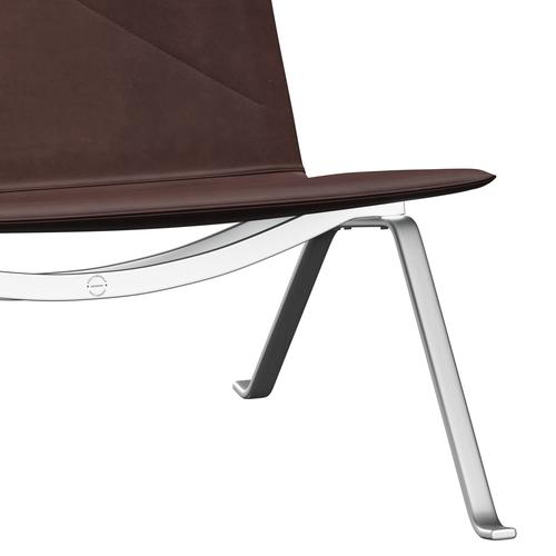 Fritz Hansen Pk22 Lounge Chair, Embrace Chocolate