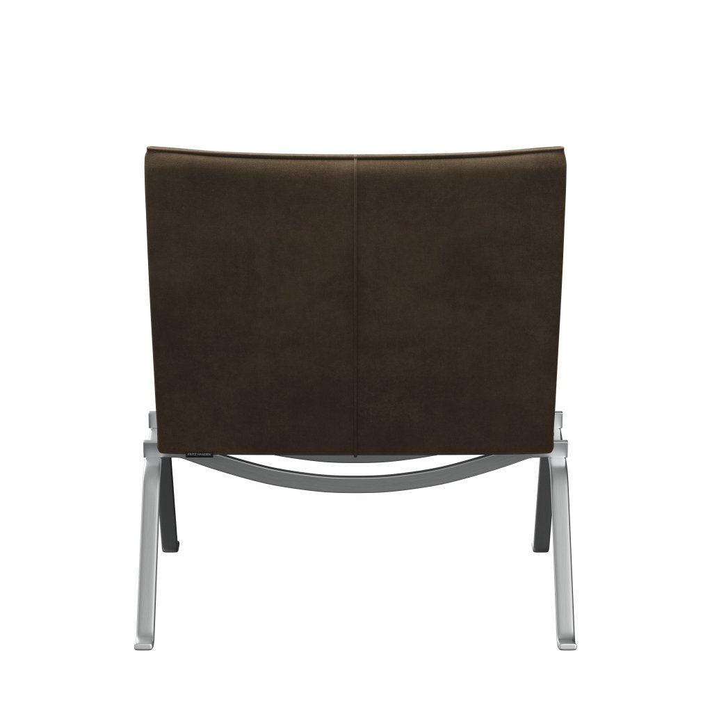 Fritz Hansen PK22 Lounge Chair, Royal Nubuck Ecru