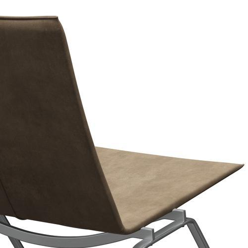 Fritz Hansen Pk22 Lounge Chair, Royal Nubuck Ecru