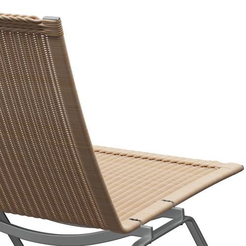 Fritz Hansen Pk22 W Lounge Chair, Rattan