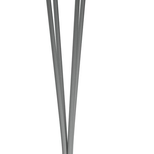 Fritz Hansen Superellipse jídelní stůl devět šedý/černý fenix lamináty, 135x90 cm