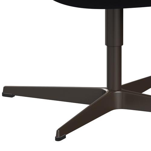 Lounge židle Fritz Hansen Swan, Brown Bronz/Capture Blue Charcoal