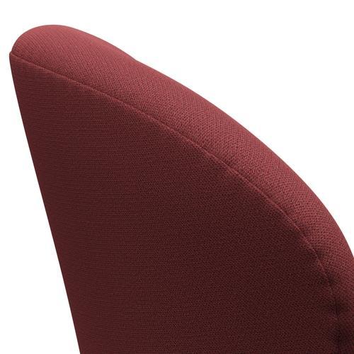 Lounge židle Fritz Hansen Swan, Brown Bronz/Capture Dark Red