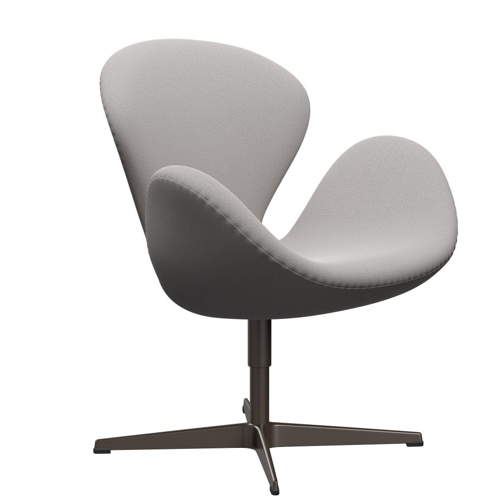 Fritz Hansen Swan Lounge Chair, Brown Bronz/Capture Grey