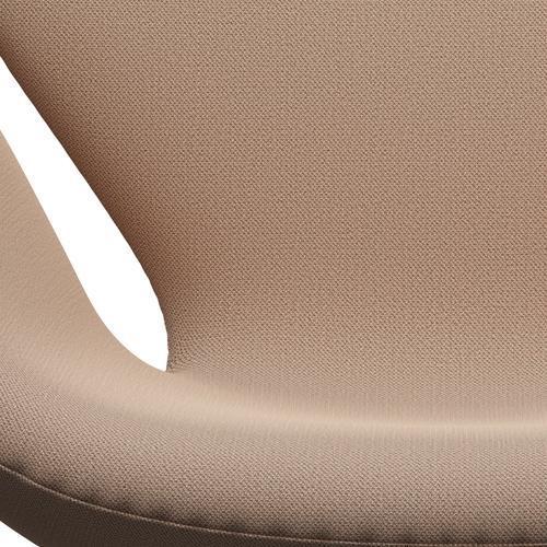 Fritz Hansen Swan Lounge Chair, Brown Bronz/Capture Pink Sand