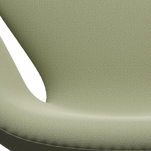 Fritz Hansen Swan Lounge Chair, Brown Bronze/Capture Soft Green