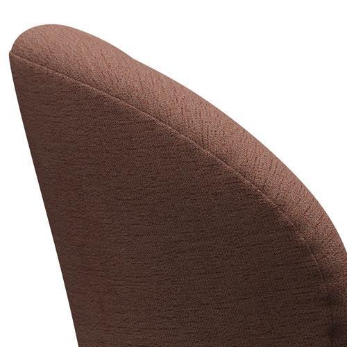 Fritz Hansen Swan Lounge Chair, Brown Bronze/Christianshavn Beige/Orange