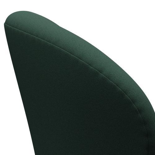 Fritz Hansen Swan Lounge Chair, Brown Bronze/Christianshavn Dark Green Uni