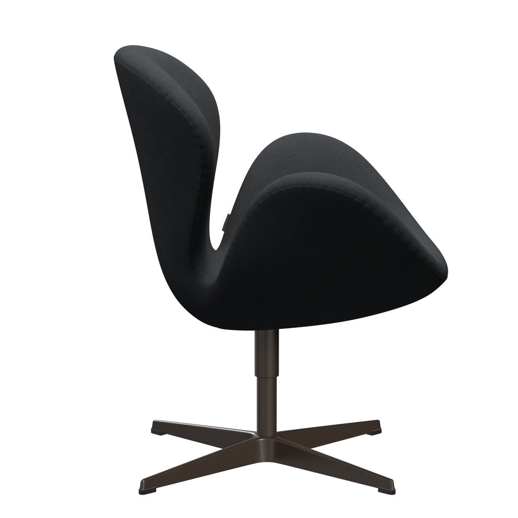 Fritz Hansen Swan Lounge Chair, Brown Bronze/Christianshavn Gray