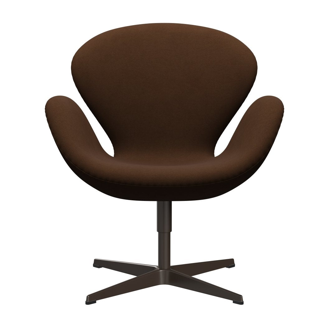 Lounge židle Fritz Hansen Swan, Brown Bronz/Comfort Beige (00010)