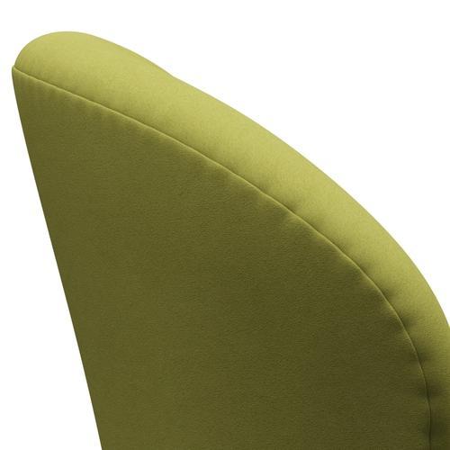 Fritz Hansen Swan Lounge Chair, Brown Bronze/Comfort Beige/Green