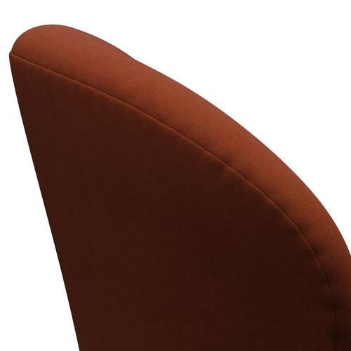 Lounge židle Fritz Hansen Swan, Brown Bronz/Comfort Dark Red (61018)